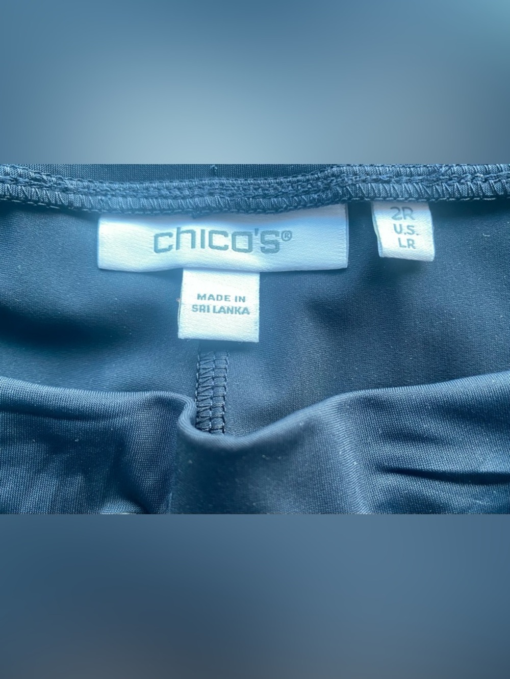 Chico's - 2 Pieces for One Price! Dark Navy Lightweight Pants & Top 14 - Picture 5 of 14